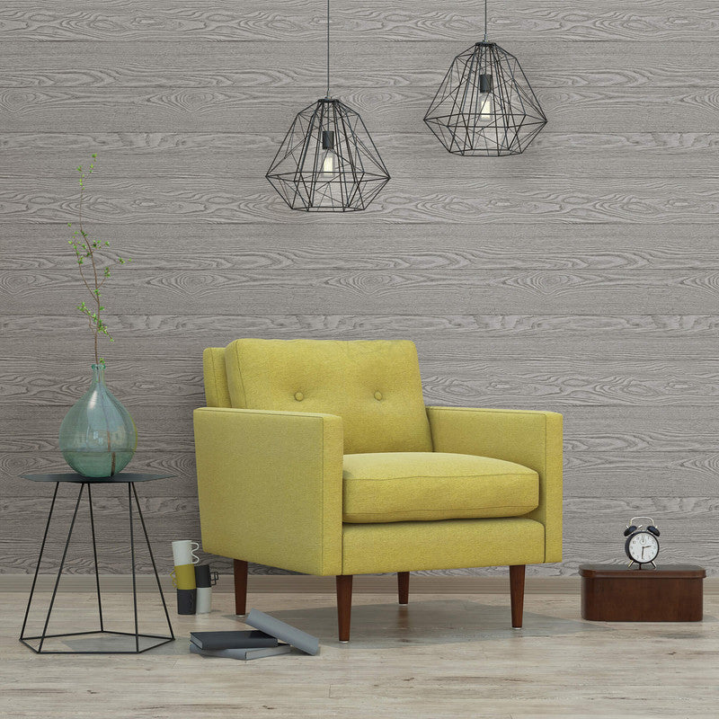 media image for Wood Paneling Country Wallpaper in Grey 289