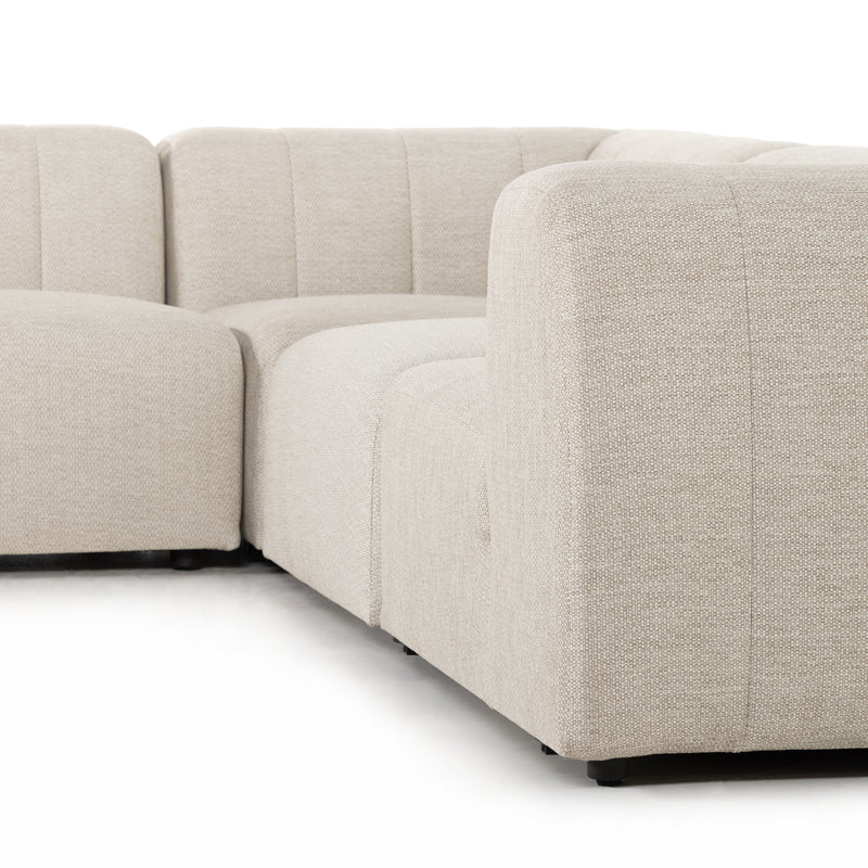 media image for Gwen Four Piece Sectional in Various Colors 260