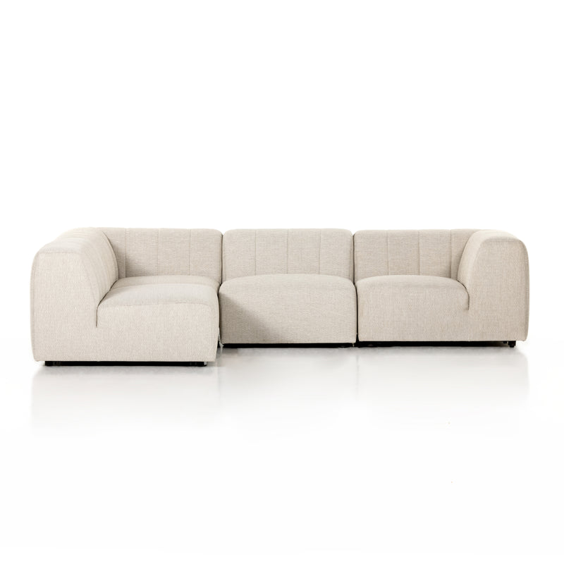 media image for Gwen Four Piece Sectional in Various Colors 247
