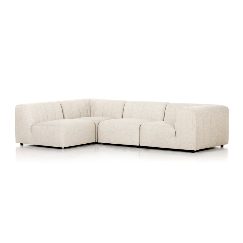 media image for Gwen Four Piece Sectional in Various Colors 267
