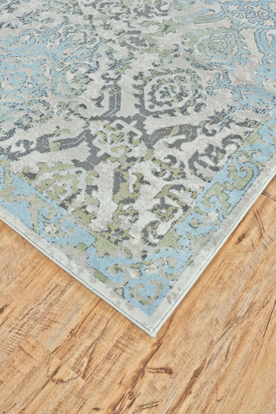 product image for Alessandria Blue and Green Rug by BD Fine Corner Image 1 68