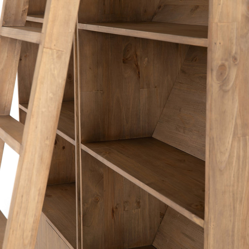 media image for bane double bookshelf ladder by bd studio 12 219