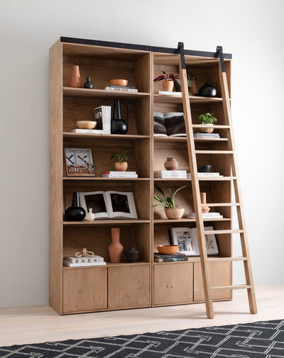product image for bane double bookshelf ladder by bd studio 18 69