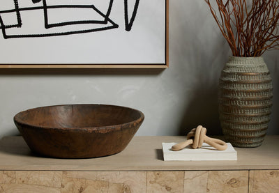 product image for Found Wooden Bowl - Open Box 13 29