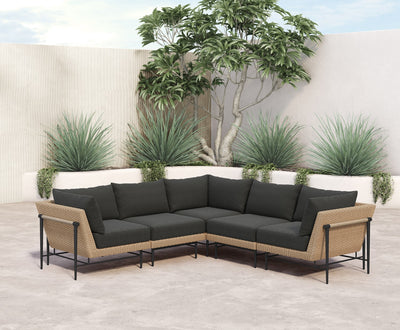 product image for Cavan Outdoor 5 Piece Sectional 54