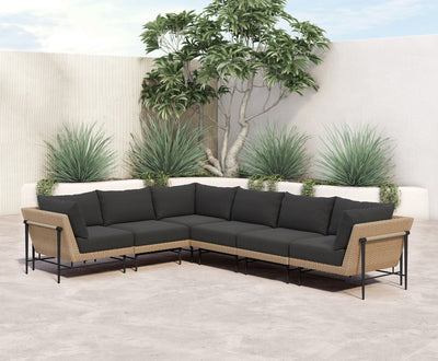 product image for Cavan Outdoor 6 Piece Sectional 53