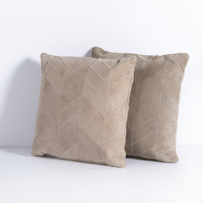 product image of Sevanne Chevron Pillow Set in Montana Sage by BD Studio 511