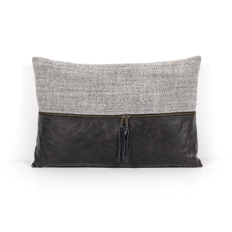 media image for leather linen pillow by bd studio 225798 012 1 262
