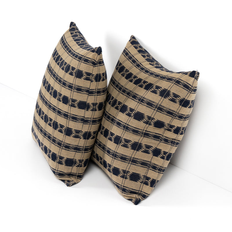 media image for striped ikat pillow set of 2 2 237