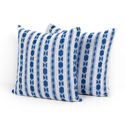 product image for striped ikat pillow set of 2 by bd studio 226099 002 6 2