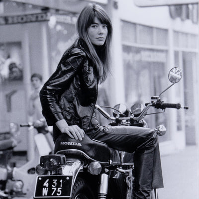 product image for Francoise Hardy On Bike By Getty Images 7