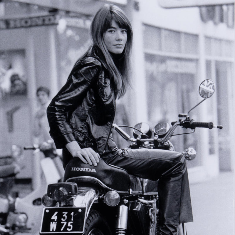 media image for Francoise Hardy On Bike By Getty Images 268