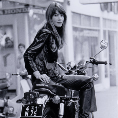 product image for francoise hardy on bike by getty images 1 3 70