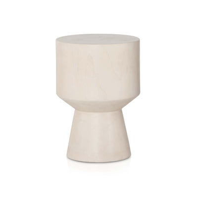 product image for jovie outdoor end table natural teak 2 9
