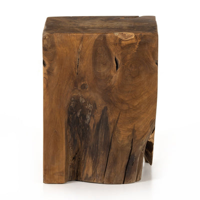 product image for teak square stool by bd studio 227026 002 3 91