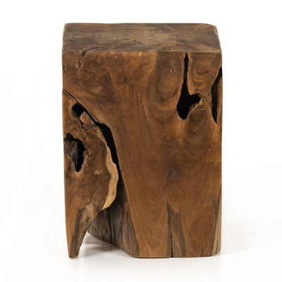 product image for teak square stool by bd studio 227026 002 10 91