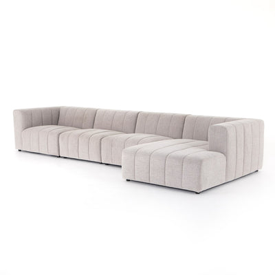 product image for Langham Channeled Four Piece Sectional in Napa Sandstone 0