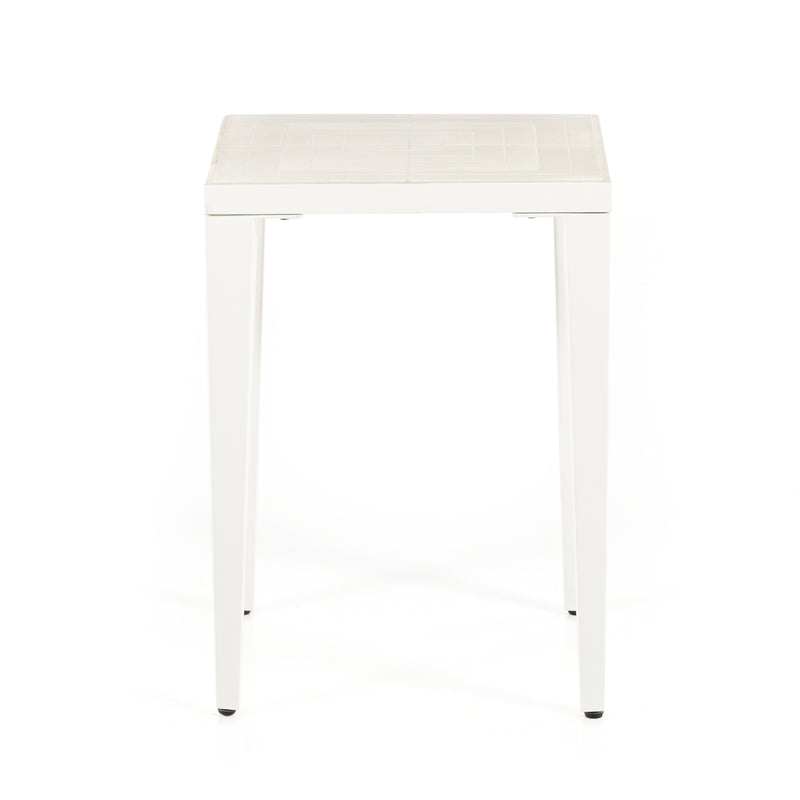 media image for sabi outdoor end table ivory clay by bd studio 227534 001 2 220