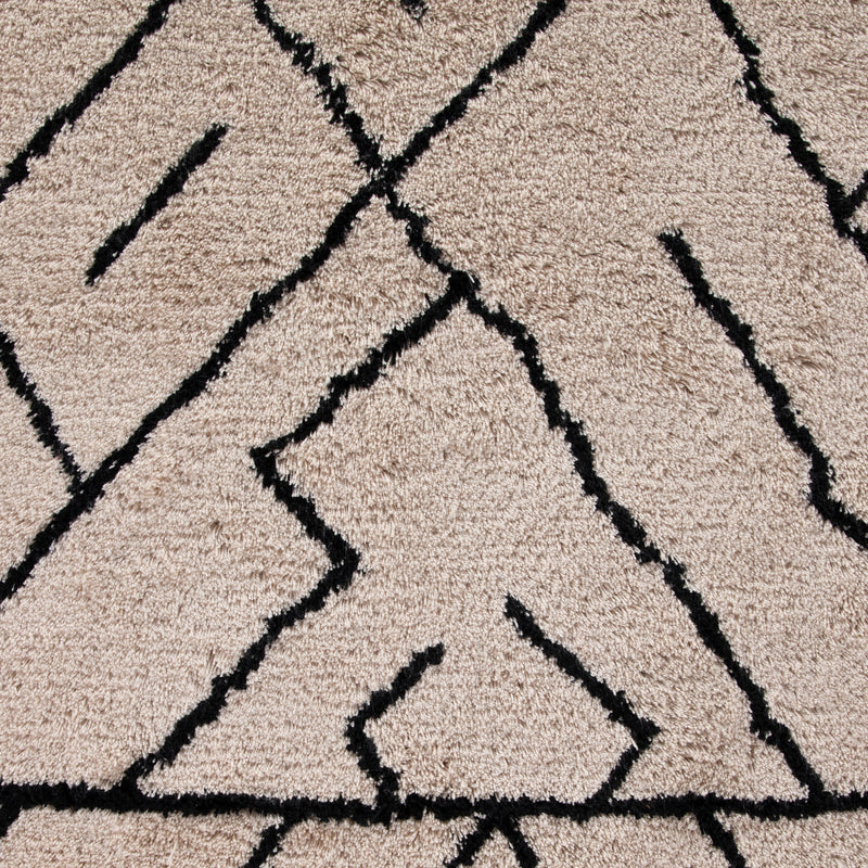 media image for stria outdoor rug in cream black by bd studio 227654 002 3 213