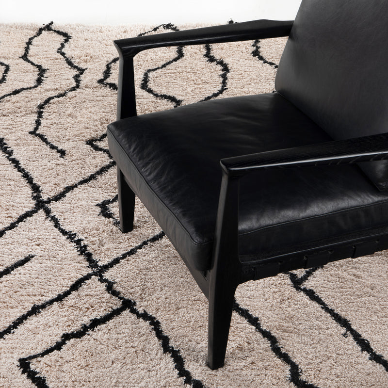 media image for stria outdoor rug in cream black by bd studio 227654 002 4 243