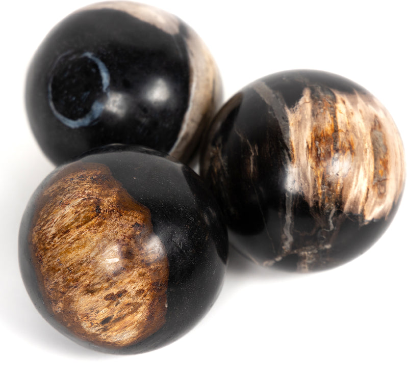 media image for petrified wood balls set 3 by bd studio 227718 001 2 237