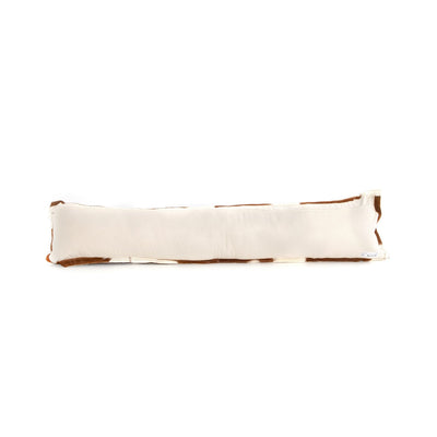 product image for modern cowhide lumbar pillow in black white by bd studio 3 58