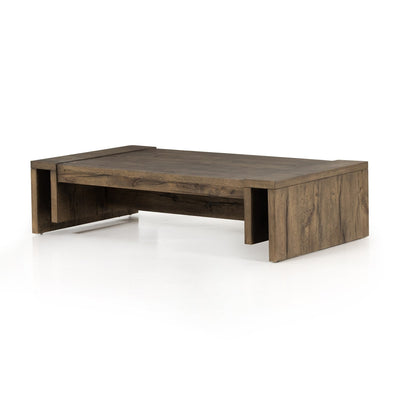 product image for beam coffee table rustic fawn veneer 1 3