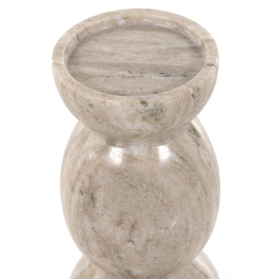 product image for kivu pillar candle holder set of 2 grey 10 52