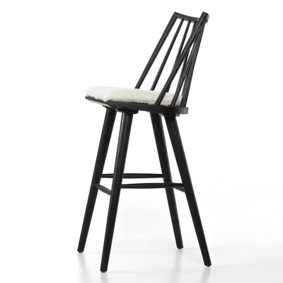 product image for Lewis Windsor Bar Stool with Cushion by BD Studio 88