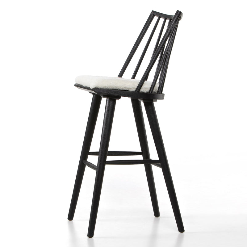 media image for Lewis Windsor Bar Stool with Cushion by BD Studio 223