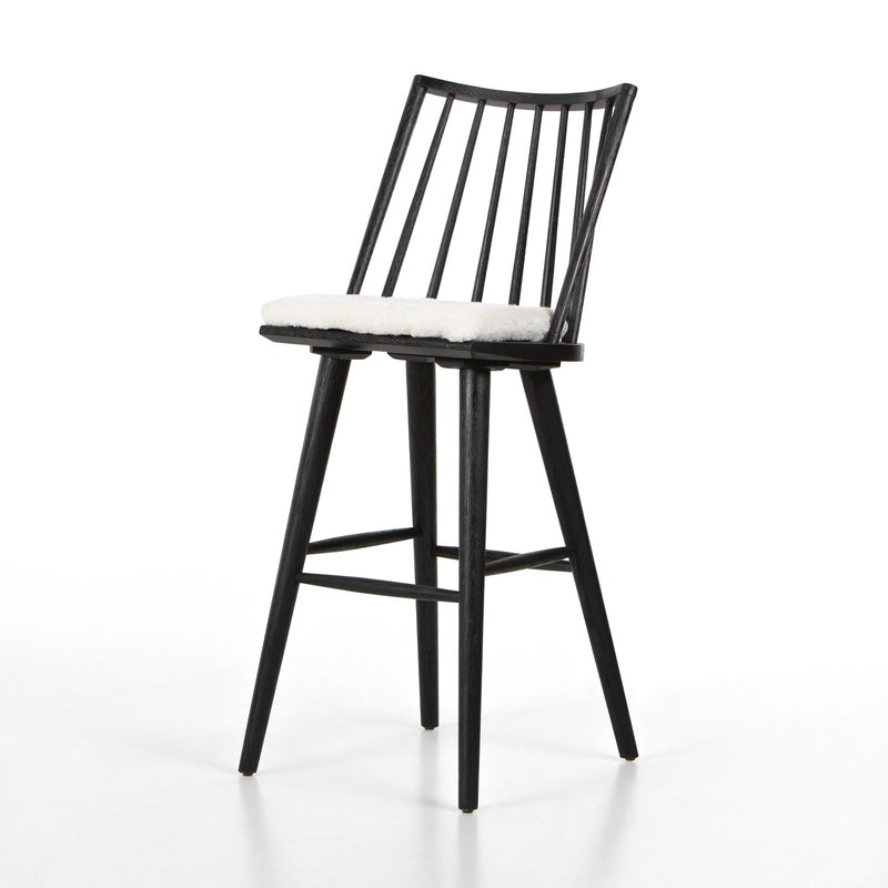 media image for Lewis Windsor Bar Stool with Cushion by BD Studio 274