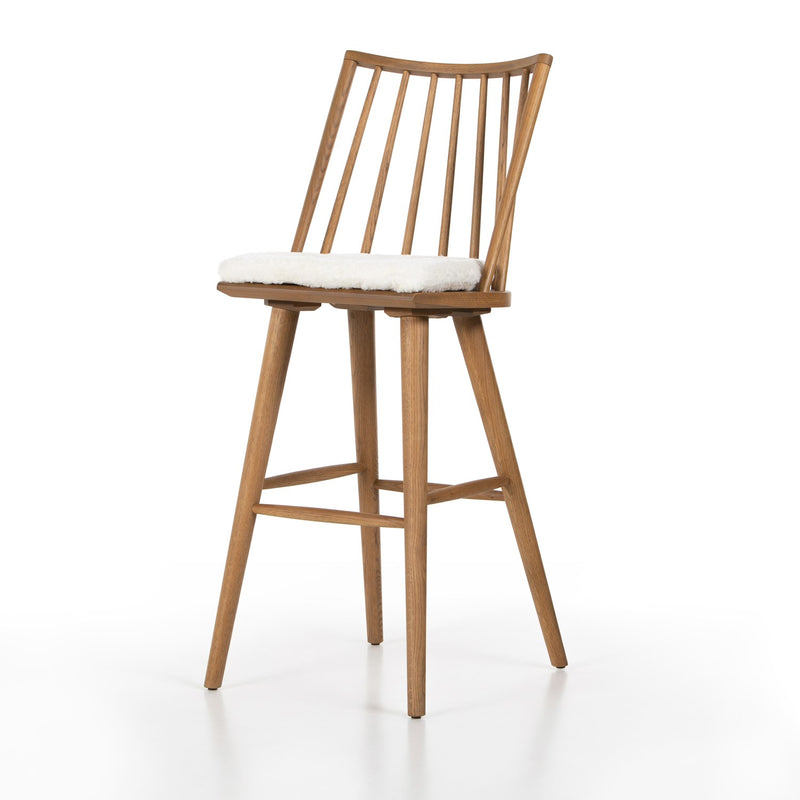 media image for Lewis Windsor Bar Stool with Cushion by BD Studio 216