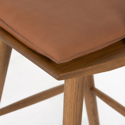 product image for Lewis Windsor Bar Stool with Cushion by BD Studio 52