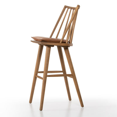product image for Lewis Windsor Bar Stool with Cushion by BD Studio 60