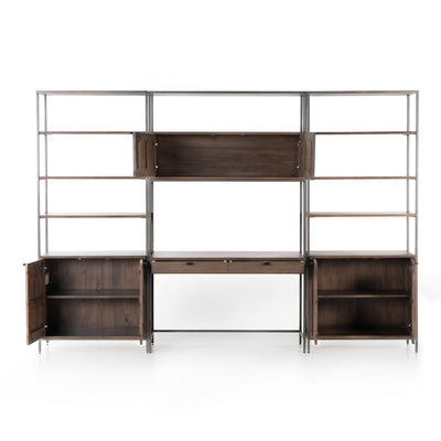 product image for Trey Modular Wall Desk - 2 Bookcases by BD Studio 64
