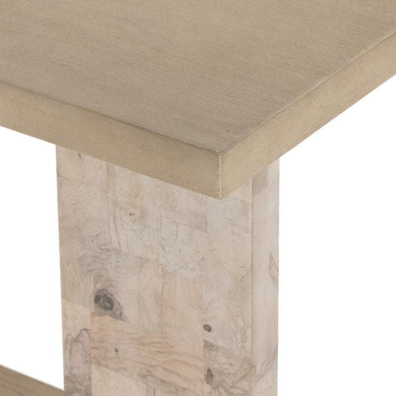 media image for darian console table white mahogany 5 21