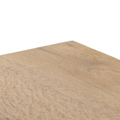 product image for elbert console table rustic oak veneer 6 32