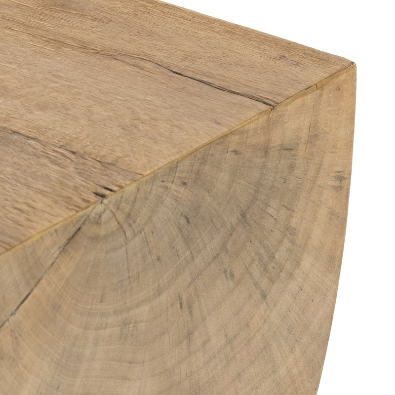 media image for elbert console table rustic oak veneer 7 268