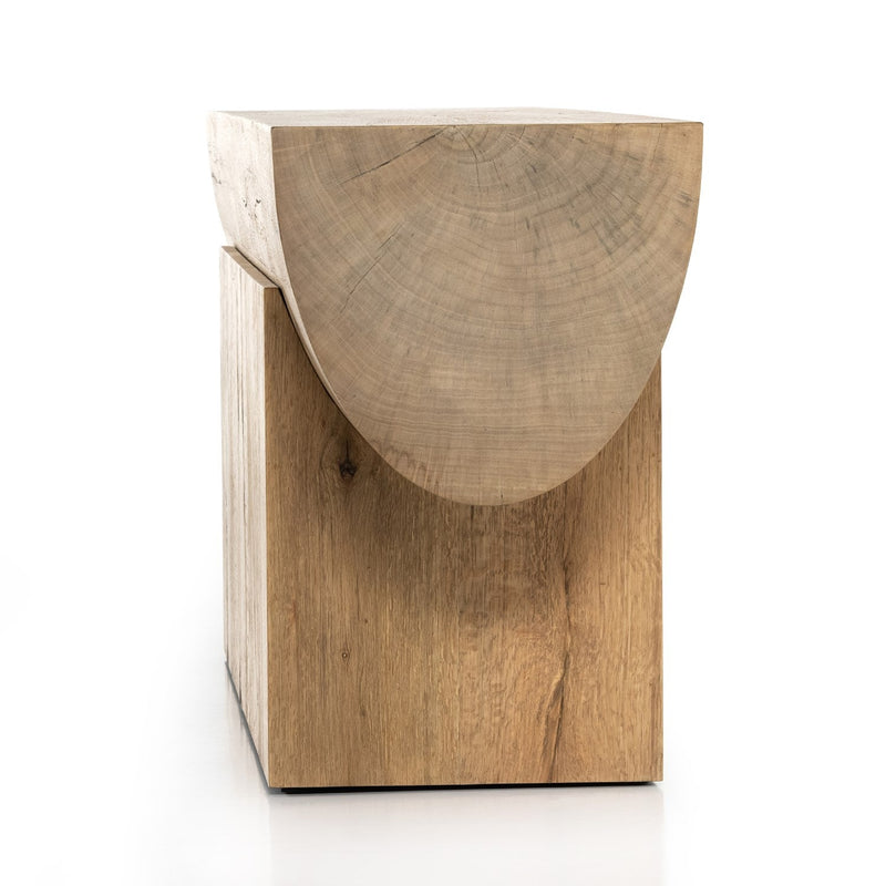 media image for elbert console table rustic oak veneer 9 230
