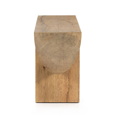product image for elbert console table rustic oak veneer 2 9