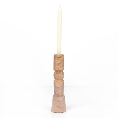product image for rosette taper candlesticks set 2 by bd studio 229702 005 4 45