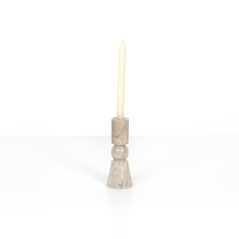 media image for rosette taper candlesticks set 2 by bd studio 229702 005 9 26