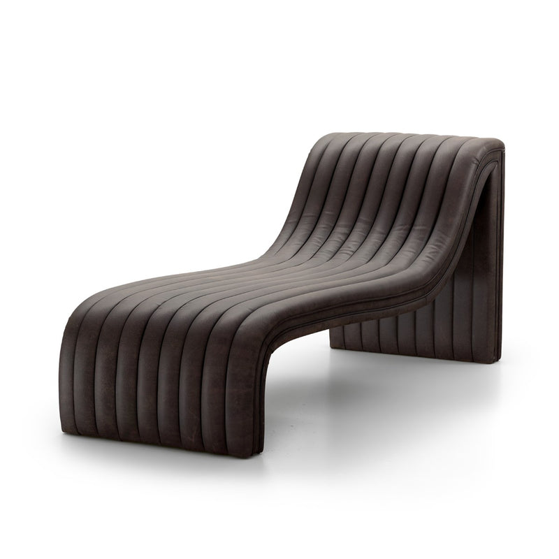 media image for Augustine Leather Chaise Lounge 264