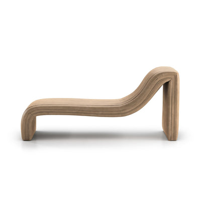 product image for Augustine Leather Chaise Lounge 47