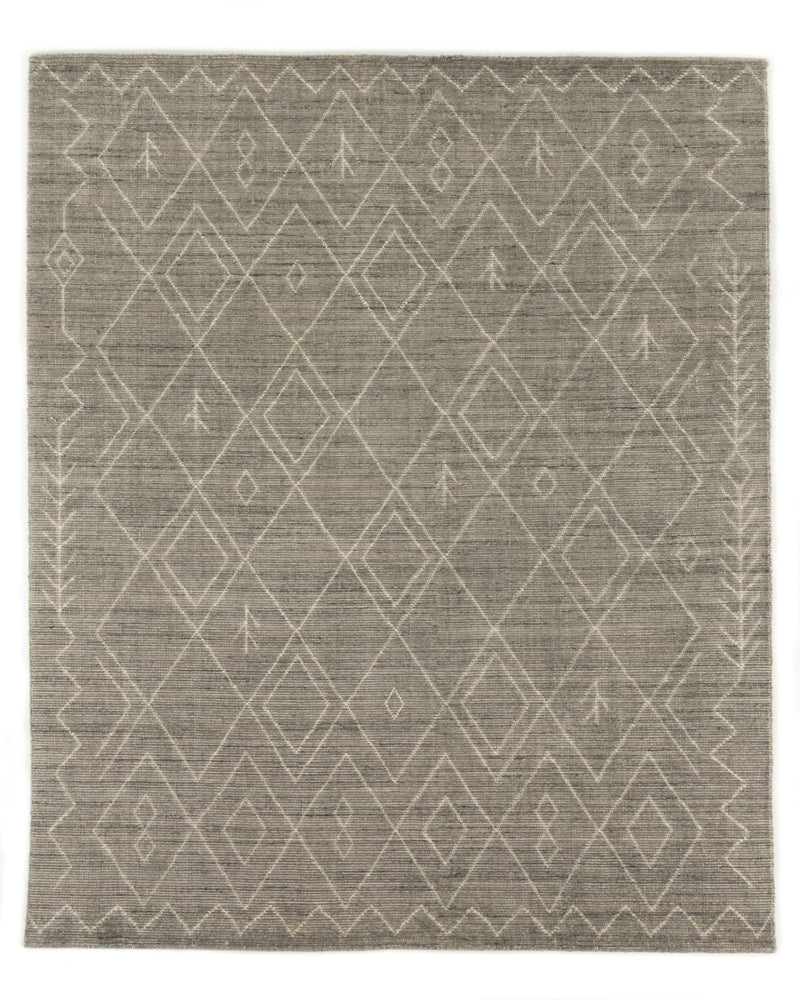 media image for nador moroccan hand knotted grey rug by bd studio 230615 004 1 20
