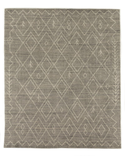product image for nador moroccan hand knotted grey rug by bd studio 230615 004 2 2