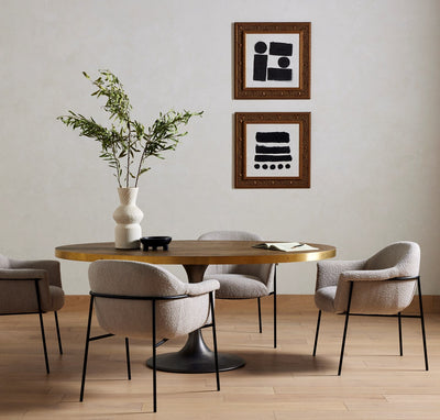 product image for evans oval dining table new by bd studio cimp 135 19 47