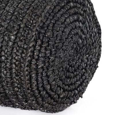product image for woven palm round lumbar pillow by bd studio 231458 002 11 58