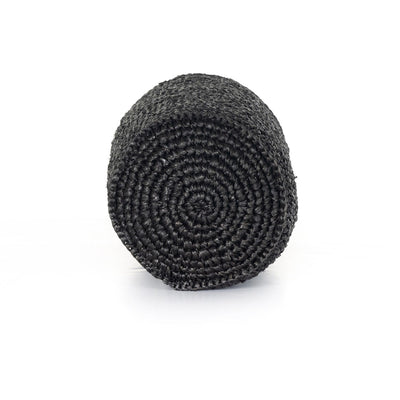 product image for woven palm round lumbar pillow by bd studio 231458 002 5 92