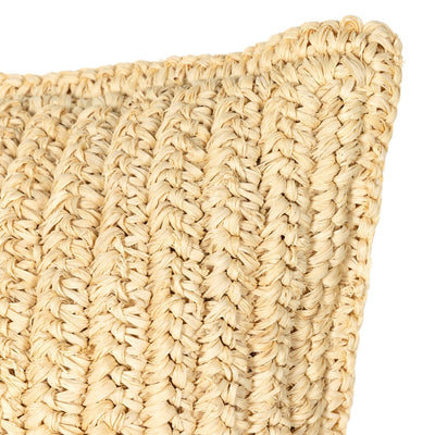 product image for woven palm pillow by bd studio 231459 005 15 27
